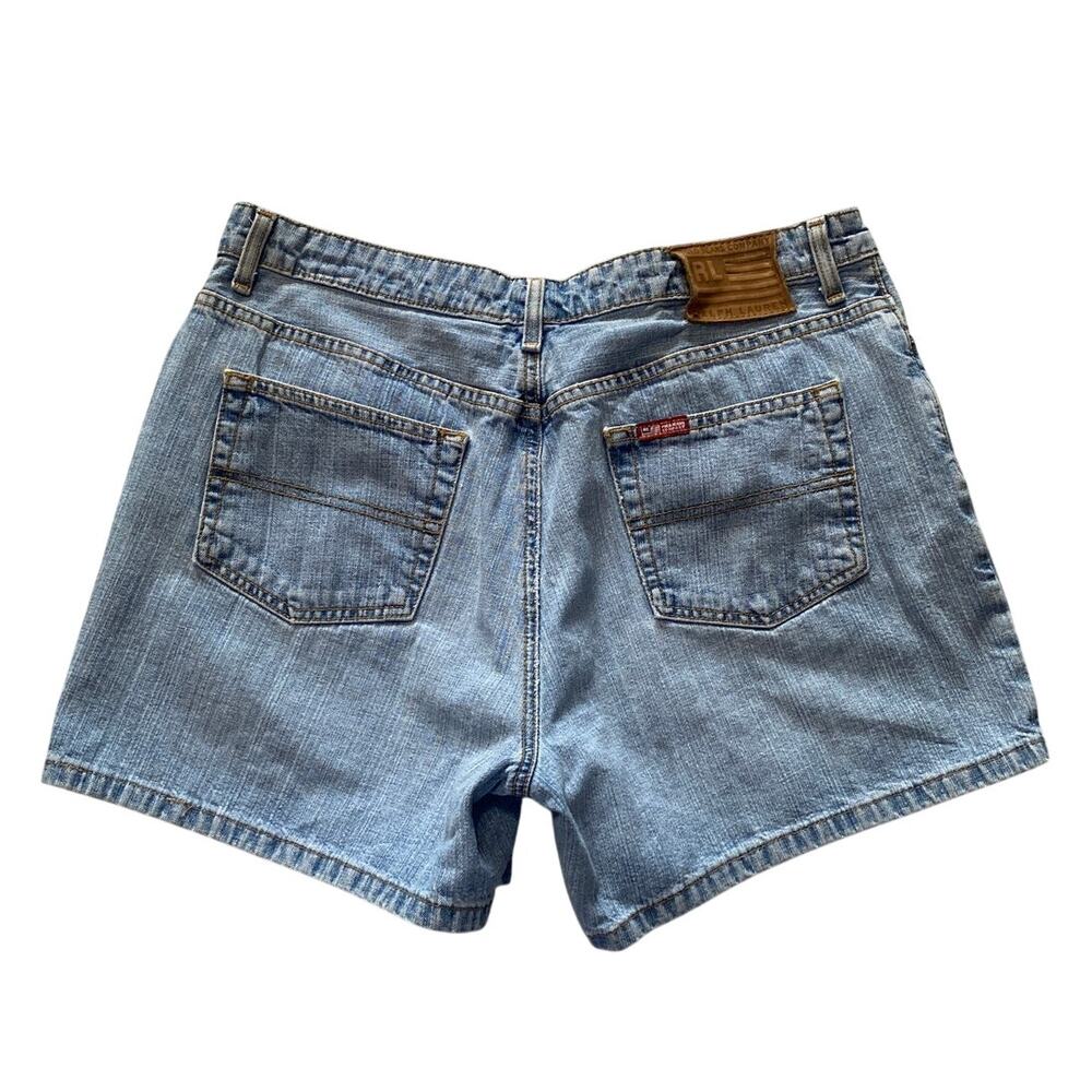 Vintage Polo Jeans Co Ralph Lauren Light Wash Denim Shorts